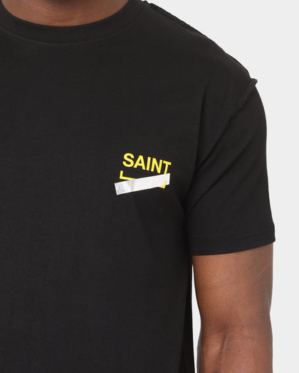 Saint Morta Cold Days Lafayette T-Shirt Black/Yellow