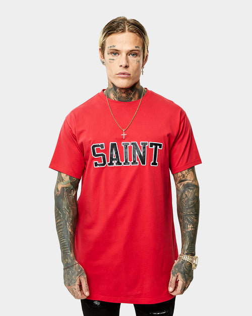 Saint Morta Workshop Lafayette T-Shirt Red/Black