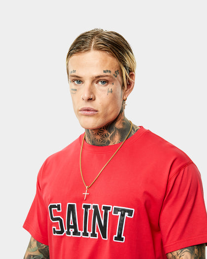 Saint Morta Workshop Lafayette T-Shirt Red/Black