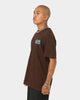 HUF Common H Short Sleeve T-Shirt Chocolate Brown