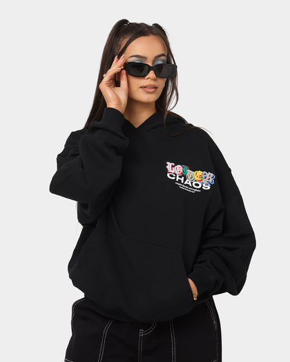 Loiter Chaos Hoodie Black