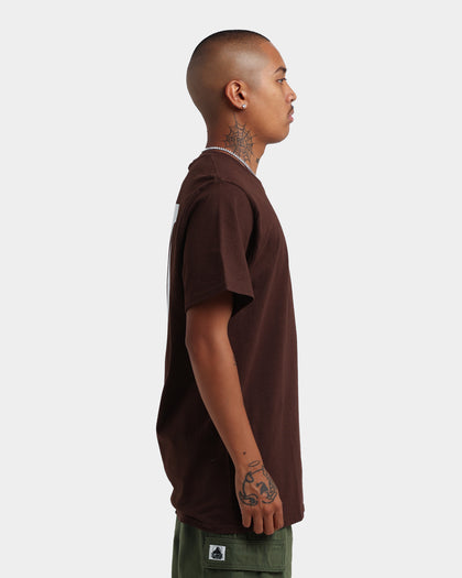 HUF Essentials Classic H T-Shirt Dark Chocolate