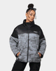 Loiter Split Spectrum Puffer Jacket Black/Camo 3M