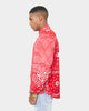 Carre Bandana Ultra Flannel Shirt Red