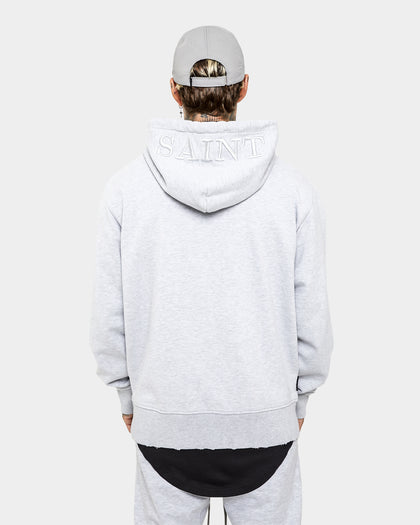 Saint Morta Annex Hoodie Light Grey Marle