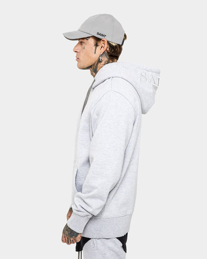 Saint Morta Annex Hoodie Light Grey Marle
