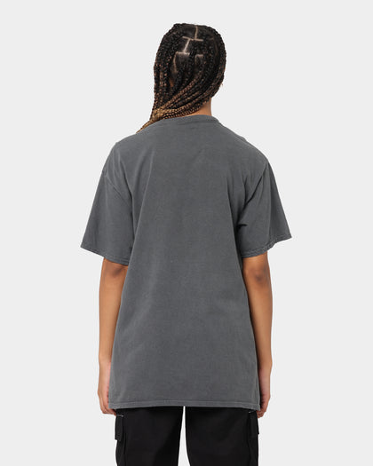 Rats Get Fat Lion Vintage T-Shirt Black Dye