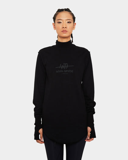 The Anti Order Man Made Long Sleeve T-Shirt Black/Black