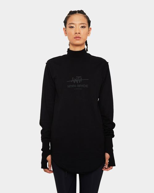 The Anti Order Man Made Long Sleeve T-Shirt Black/Black
