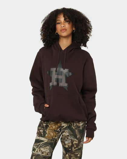 New Era Houston Astros Hoodie Dark Brown