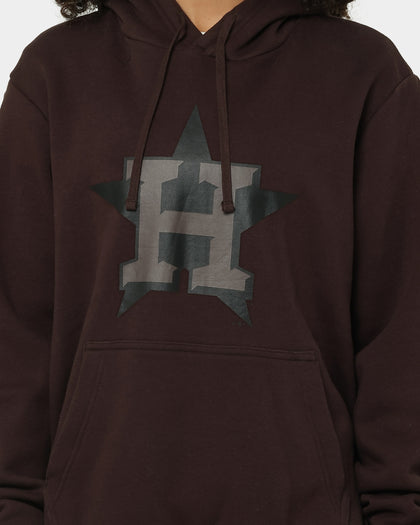 New Era Houston Astros Hoodie Dark Brown