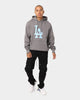 New Era Los Angeles Dodgers Hoodie Charcoal/Sky Blue