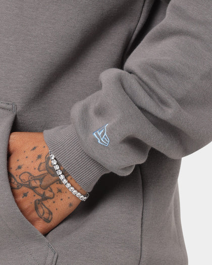 New Era Los Angeles Dodgers Hoodie Charcoal/Sky Blue