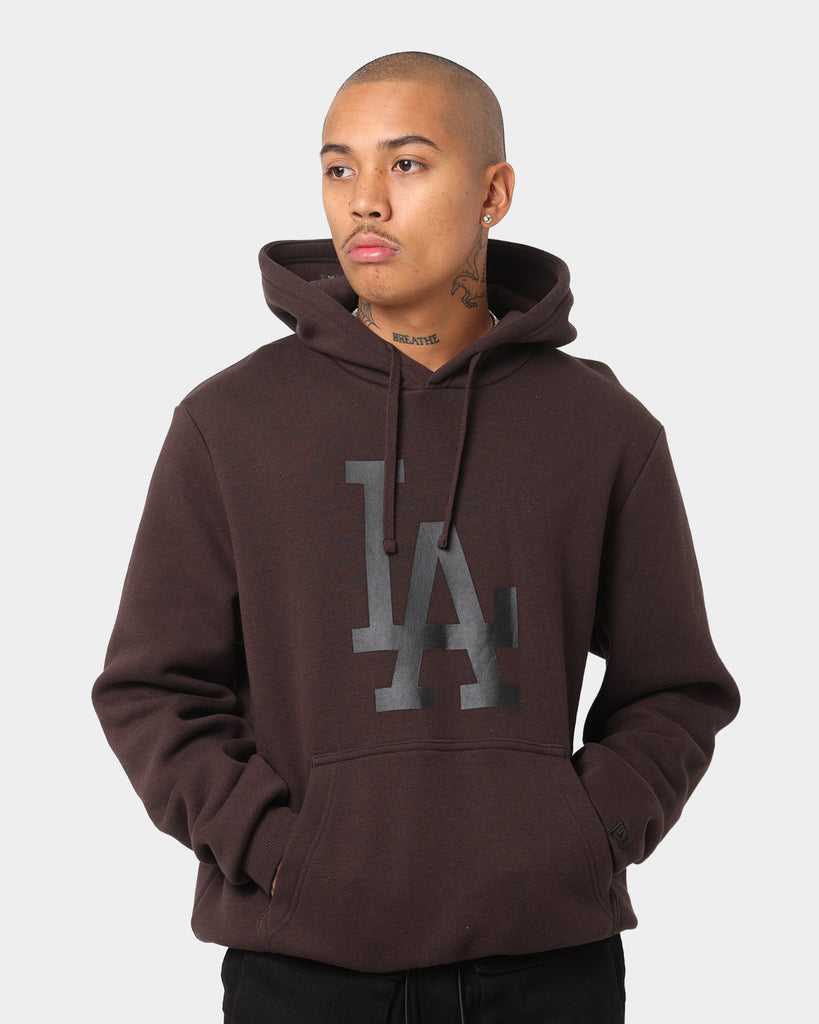 New Era Los Angeles Dodgers Hoodie Dark Brown | Culture Kings US