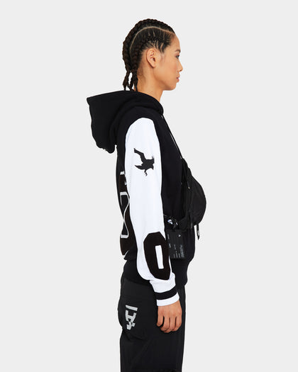 The Anti Order Corvus College Hoodie Black/White