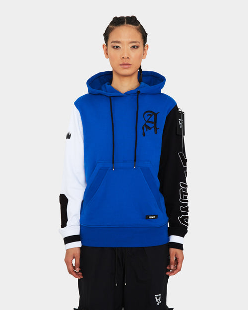 The Anti Order Corvus College Hoodie Royal/Black/White