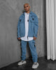 The Anti Order Los Angeles Champions Denim Jacket Light Blue/Black