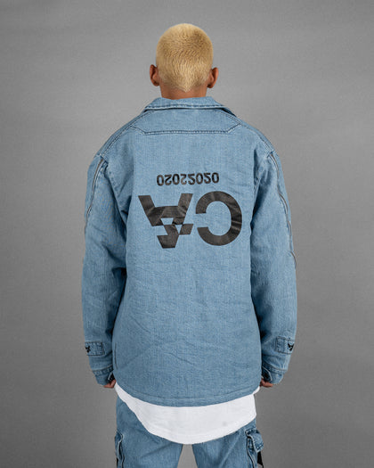 The Anti Order Los Angeles Champions Denim Jacket Light Blue/Black