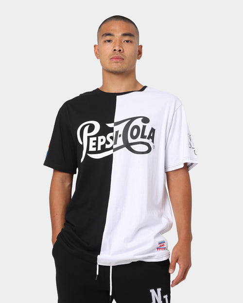 Nana Judy Pepsi Split Colour Block T-Shirt Black/White