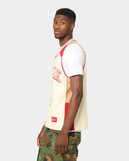 Supreme Terry Basketball Jersey Stone