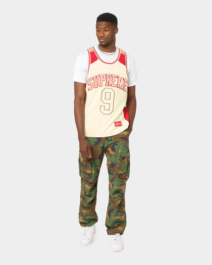 Supreme Terry Basketball Jersey Stone