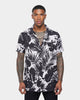 XXIII Lord Silk Short Sleeve Shirt Black/White