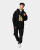 47 Brand Los Angeles Dodgers Superior Lacer Hoodie Black/Gold