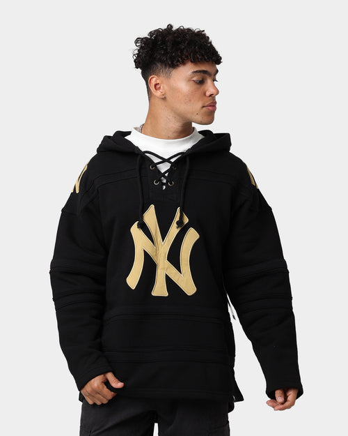 47 Brand New York Yankees Superior Lacer Hoodie Black/Gold