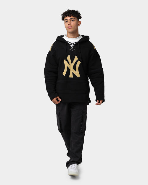 47 Brand New York Yankees Superior Lacer Hoodie Black/Gold
