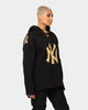 47 Brand New York Yankees Superior Lacer Hoodie Black/Gold