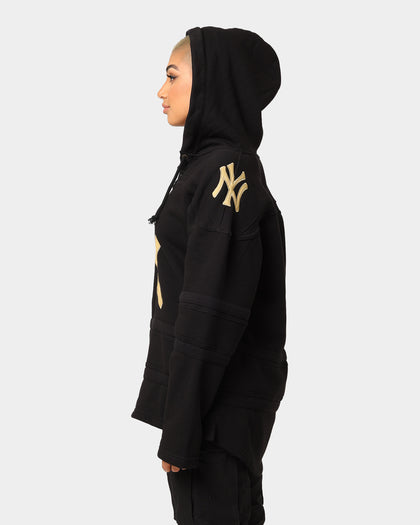 47 Brand New York Yankees Superior Lacer Hoodie Black/Gold