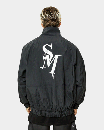 Saint Morta Alpha Homora Windbreaker Black/Silver