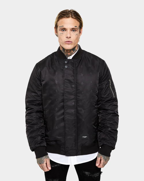 Saint Morta Icarus Bomber Jacket Black
