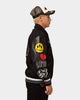 Loiter Flaws Varsity Jacket Black