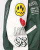 Loiter Flaws Varsity Jacket Green/Off White