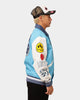 Loiter Flaws Varsity Jacket Blue/Off White