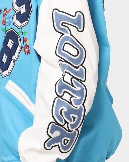 Loiter Flaws Varsity Jacket Blue/Off White