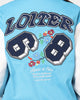 Loiter Flaws Varsity Jacket Blue/Off White