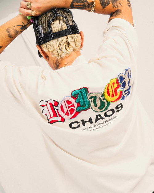 Loiter Chaos T-Shirt Off White