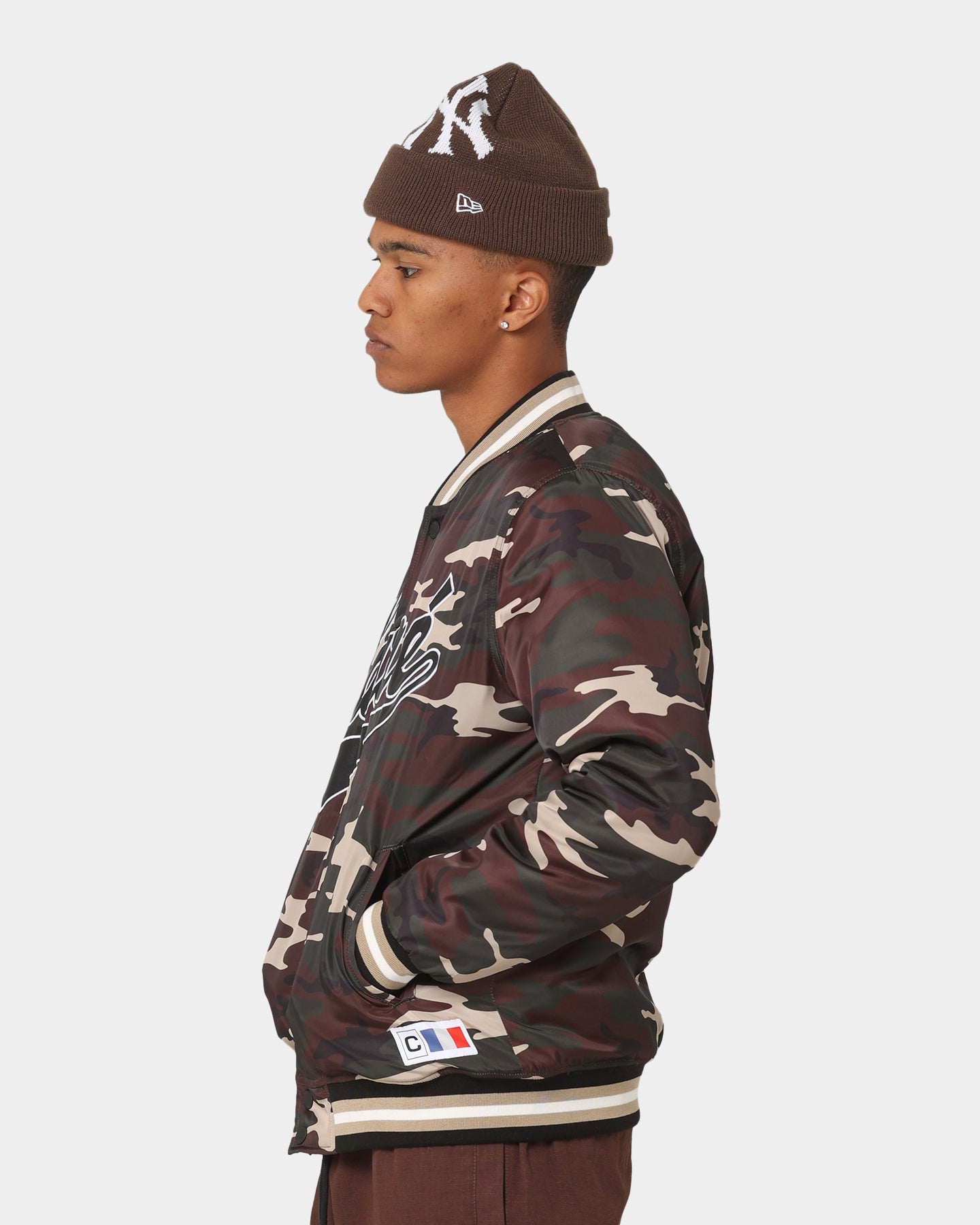 Carré PDB Varsity Jacket Camo | Culture Kings US