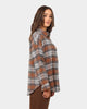 XXIII Women's Chika Flannel Shacket Brown