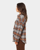 XXIII Women's Chika Flannel Shacket Brown