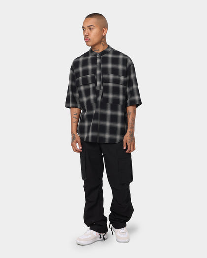XXIII Lucid Mandarin Shirt Black