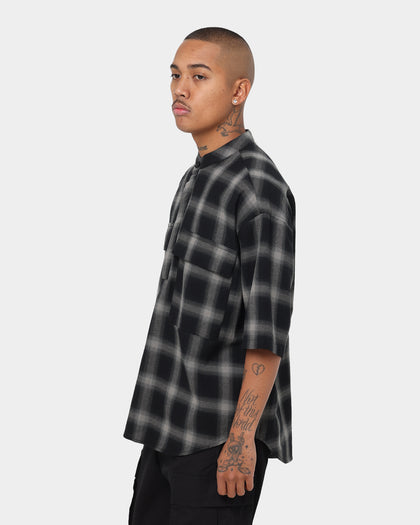 XXIII Lucid Mandarin Shirt Black