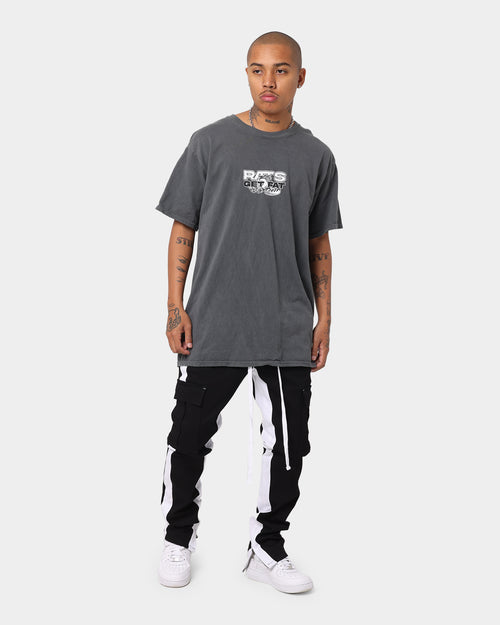 Rats Get Fat Anarchy In The UK Vintage T-Shirt Off Black