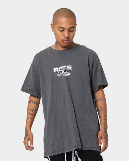 Rats Get Fat Anarchy In The UK Vintage T-Shirt Off Black