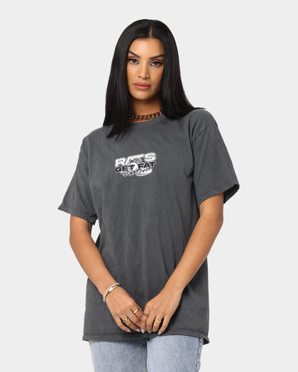 Rats Get Fat Anarchy In The UK Vintage T-Shirt Off Black