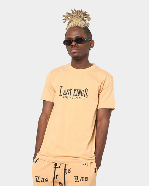Last Kings Logotype Short Sleeve T-Shirt Sand