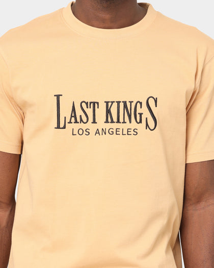 Last Kings Logotype Short Sleeve T-Shirt Sand