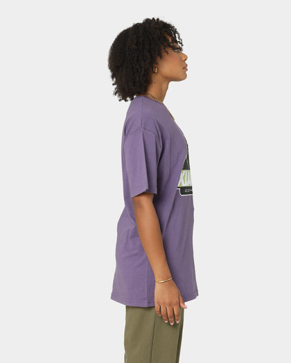 XLARGE 91 Slanted Logo T-Shirt Purple